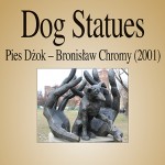F Dog Statues