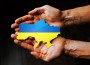 Support,For,Ukraine,In,The,War,With,Russia.,Hands,Holding