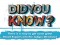 F Did You Know