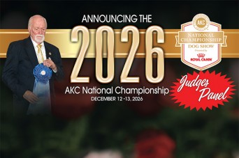 F 2026 AKC NC Judges Panel