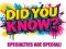 F Did You Know