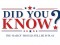 F Did You Know