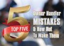 F Top 5 Owner Handler Mistakes